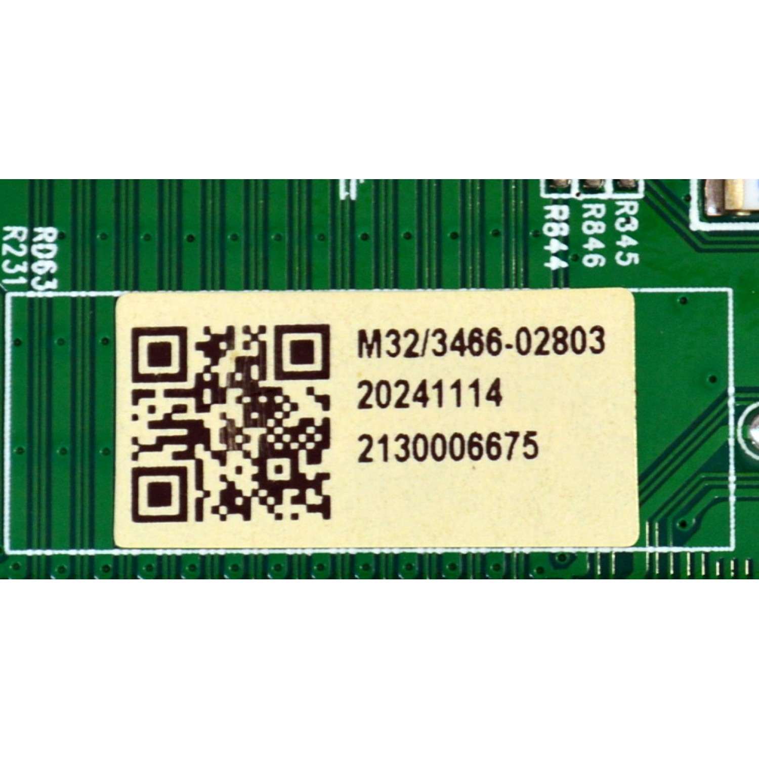 T-CON ORIGINAL PARA TV ONN / NUMERO DE PARTE TV75A0-ZC26-01 /513C75A0M32 / TV75A0-ZC26-01(C) / M32/3466-02803 / 2130006675 / 303C75A0233 / PANEL JR645R3HD1K / DISPLAY JR645R3HD1K / MODELO 100012587 65" - Imagen 2