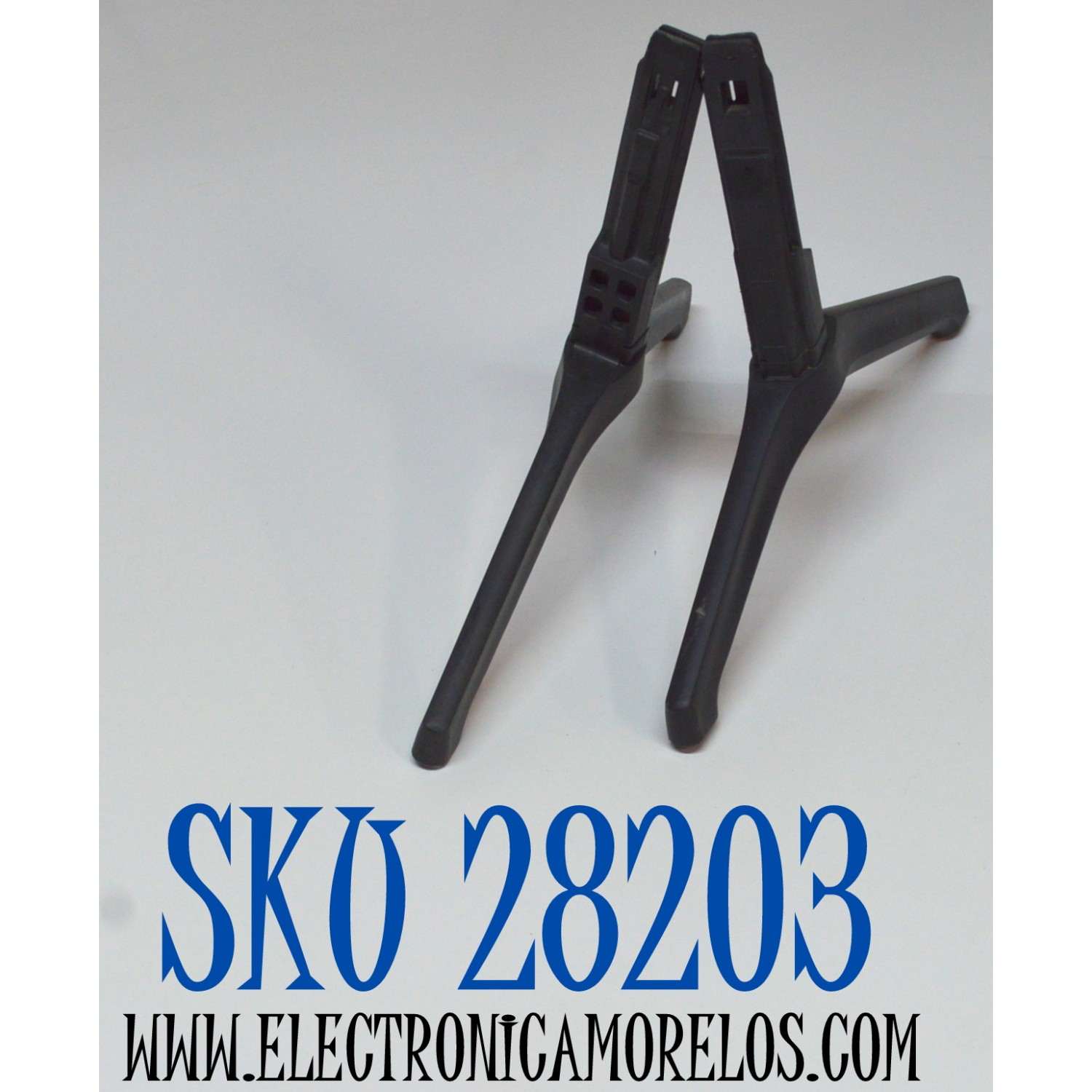 KIT DE BASES ORIGINAL PARA TV SAMSUNG 2 PIEZAS / NUMERO DE PARTE BN63-18874A / BN63-18873A / BN96-50857A / BN63-18874X006 / BN63-18873X006 / BN96-50857C / MODELO LH65BETHLGFXGO / LH65BETHLGFXZA / UN65TU700DFXZA / UN65TU7000F / UN65TU7000FXZA
