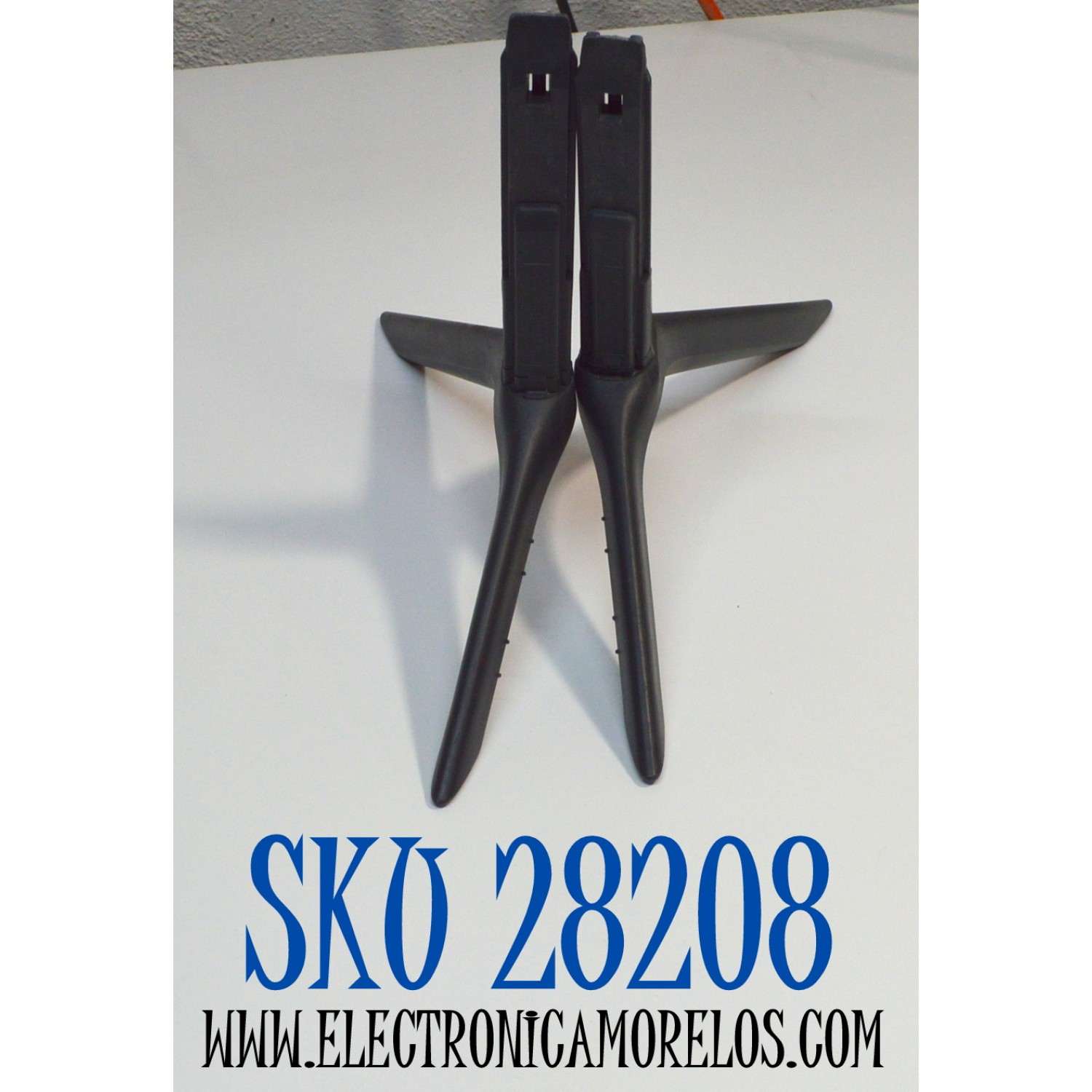 KIT DE BASES ORIGINAL PARA TV SAMSUNG 2 PIEZAS / NUMERO DE PARTE BN63-18574A / BN63-18572A / BN63-18574X001 / BN63-18572X001 / BN63-18574B / BN63-18572B / BN96-50864A / BN96-50865A / MODELO UN75TU8000FXZA / UN75TU8000FXZC