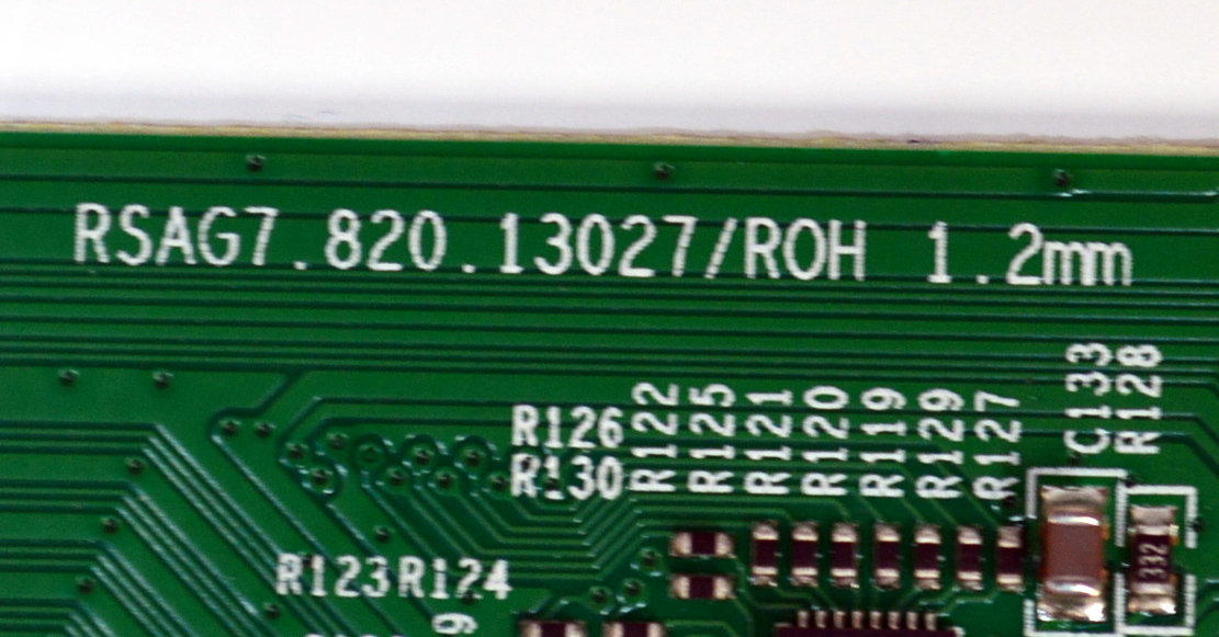 T-CON ORIGINAL PARA TV HISENSE / NUMERO DE PARTE 404790 / RSAG7.820.13027/ROH / 354590 / DISPLAY T650QVN07.5 / MODELO 65QD6N / 65QD6N 65A51HUA - Imagen 2