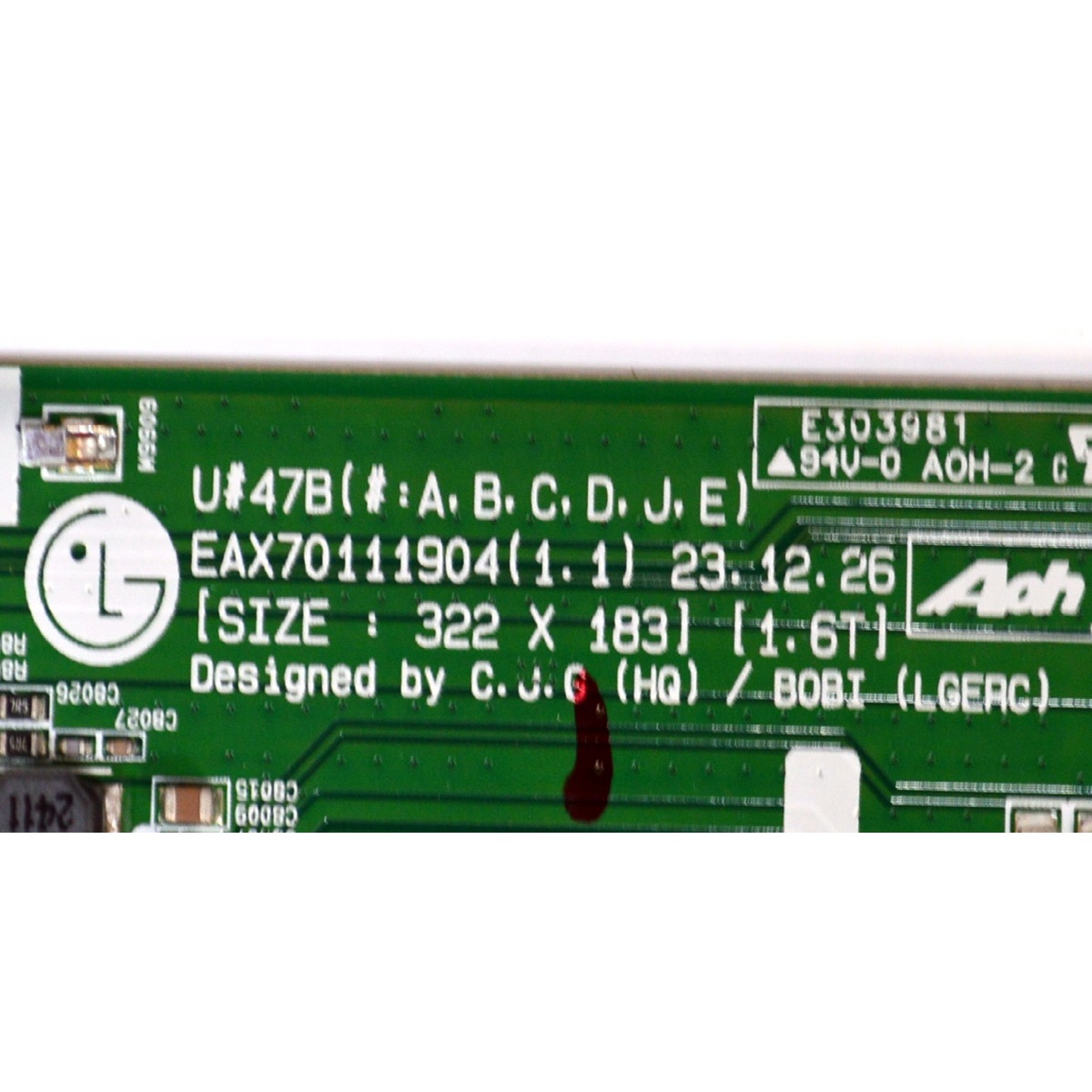 MAIN ORIGINAL PARA TV LG 4K UHD HDR SMART TV / NUMERO DE PARTE EBT67797002 / EAX7011904 / EAX7011904(1.1) / 67797002 / PANEL NC750EQH-ABMHA / DISPLAY HV750QUB-E7F / MODELO 75QNED85TAA / 75QNED85TAA.BUSFLKR - Imagen 4