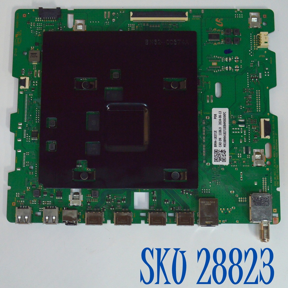 MAIN ORIGINAL PARA TV SAMSUNG QLED 4K UHD HDR SMART TV / NUMERO DE PARTE BN94-18371X / BN41-03176A / BN41-03176 / BN9418371X / PANEL CY-QD065FGSV1H / DISPLAY JR645R3HD0K / MODELO QN65Q72DDFXZA / QN65Q72DDFXZA UA02