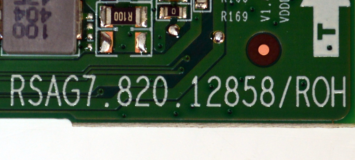 T-CON ORIGINAL PARA TV HISENSE / NUMERO DE PARTE 416221 / RSAG7.820.12858/ROH / 351766 / PANEL HD850H1U51-TBL2\ROH / DISPLAY T850QVN03.4 / MODELO 85A6N / 85QD65QV  - Imagen 3