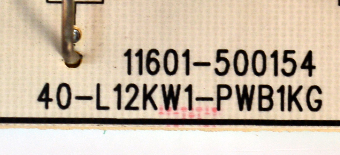 FUENTE DE PODER ORIGINAL PARA TV TCL / NUMERO DE PARTE 30805-000456 / 11601-500154 / 40-L12KW1-B1KG / PANEL LVU430NDAL / DISPLAY PT430GT03-1 / MODELO 43S451 - Imagen 2