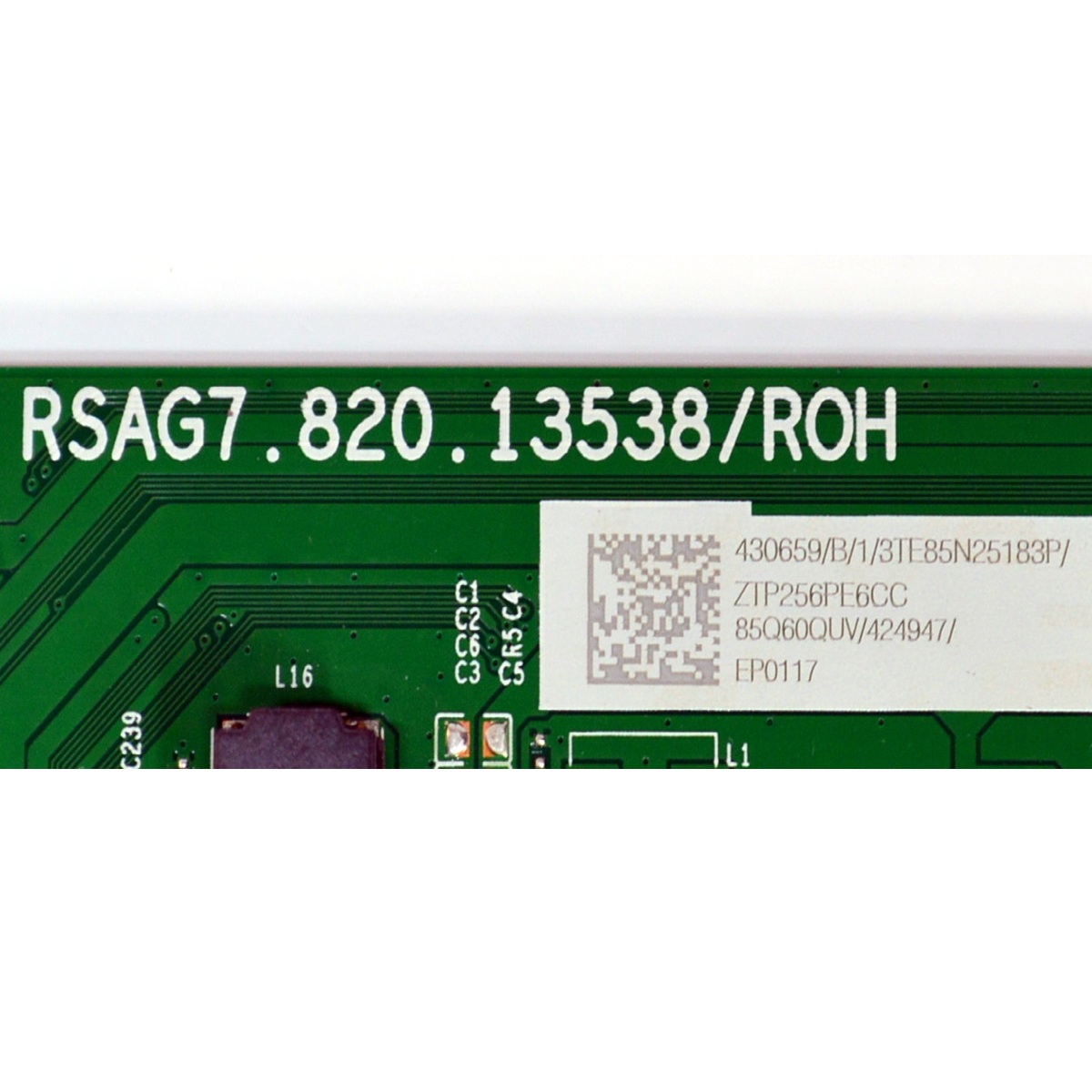 MAIN ORIGINAL PARA TV HISENSE QLED 4K UHD HDR VIDAA / NUMERO DE PARTE 430659 / RSAG7.820.13538/ROH / 85Q60QUV / N25183P / 424947 / PANEL HD850H1U51-TBLFB1\ROH / DISPLAY T850QVN03.4 / MODELO 85QD65QV / 85QD65QV 85Q60QUV - Imagen 2