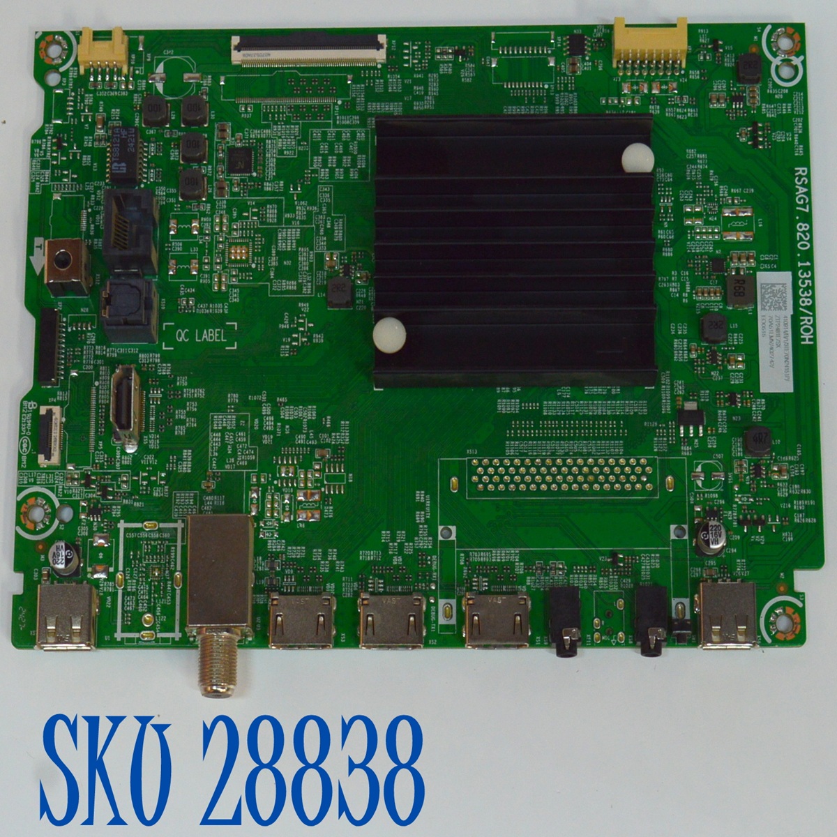 MAIN ORIGINAL PARA TV HISENSE 4K UHD HDR VIDAA / NUMERO DE PARTE 410914 / RSAG7.820.13538/ROH / 70A51LMV / 402742 / N24151P / PANEL HD700H1U41-T0B1 / DISPLAY JE695R3HD2L / MODELO 70A6NV / 70A6NV 70A51LMV