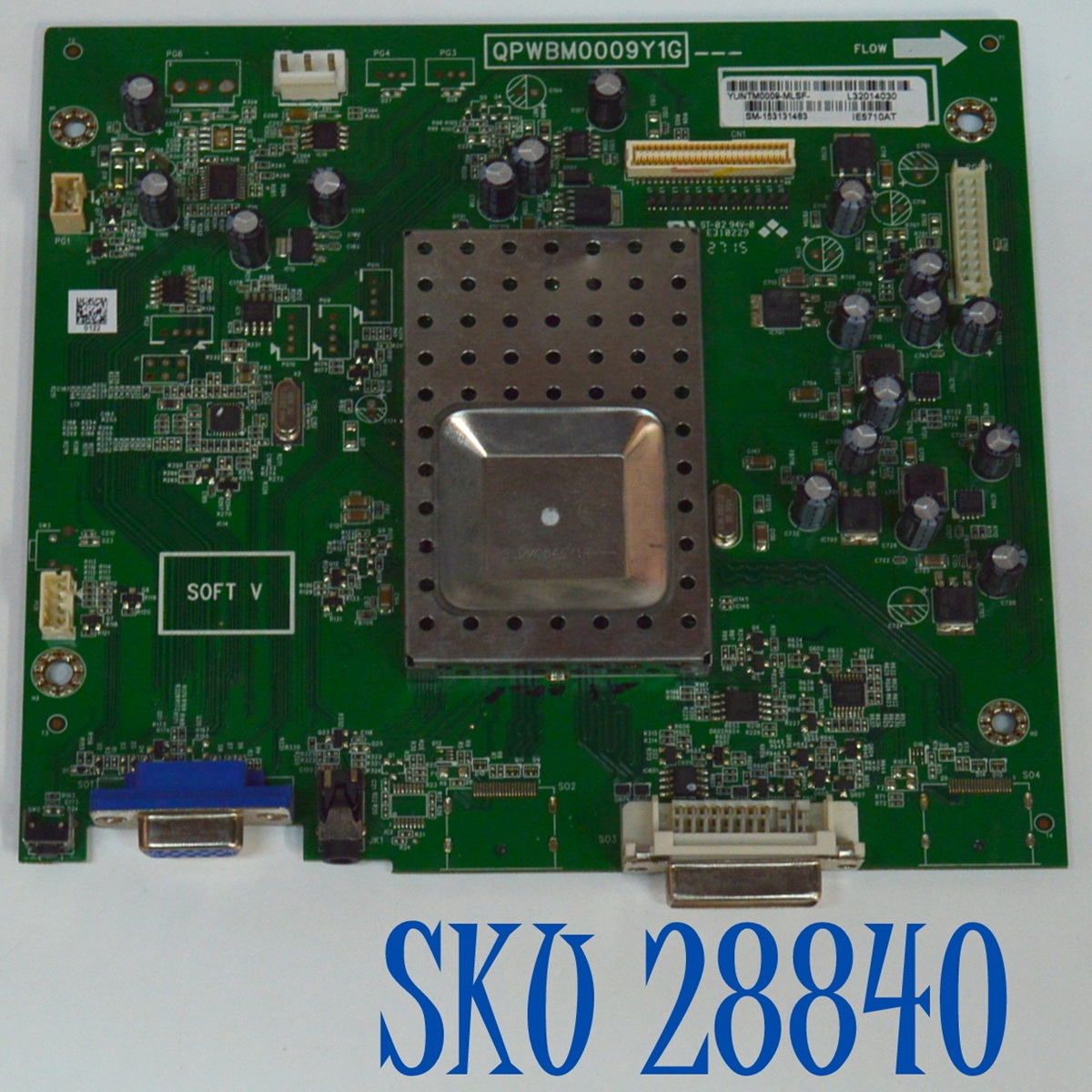 MAIN ORIGINAL PARA TV/MONITOR CISCO TELEPRESENCE / NUMERO DE PARTE QPWBM0009Y1G / SM-153131483 / YUNTM0009-MLSF / L32014030 /  / MODELO CTS-5K-70-G1