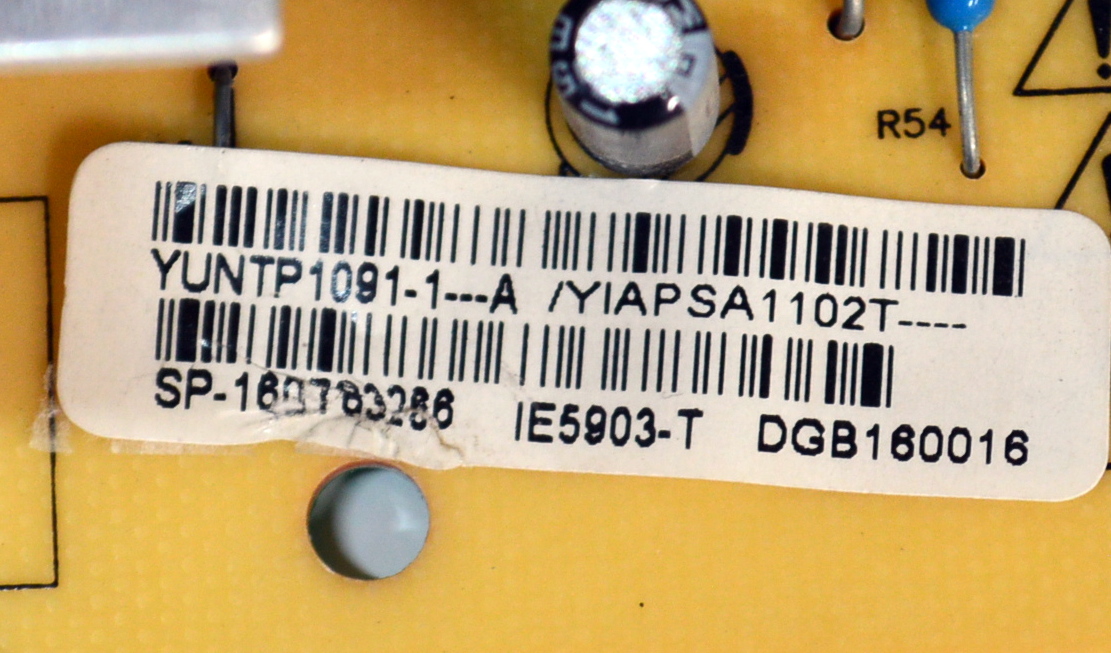 FUENTE DE PODER ORIGINAL PARA TV/MONITOR CISCO TELEPRESENCE / NUMERO DE PARTE YPWBG1193PTG / YPWBG1193PTG-REV:01B / PCB1193T-140320 / YUNTP1091-1-A / YIAPSA1102T / IE5903-T / MODELO CTS-5K-70-G1 - Imagen 2