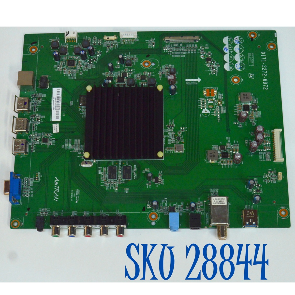 MAIN ORIGINAL PARA TV SUNBRITE TV 4K UHD HDR / NUMERO DE PARTE 3665-0762-0150 / 0171-2272-6972 / 3665-0762-0395 / DISPLAY T650QVN06.3 / MODELO SB-V-65-4KHDR