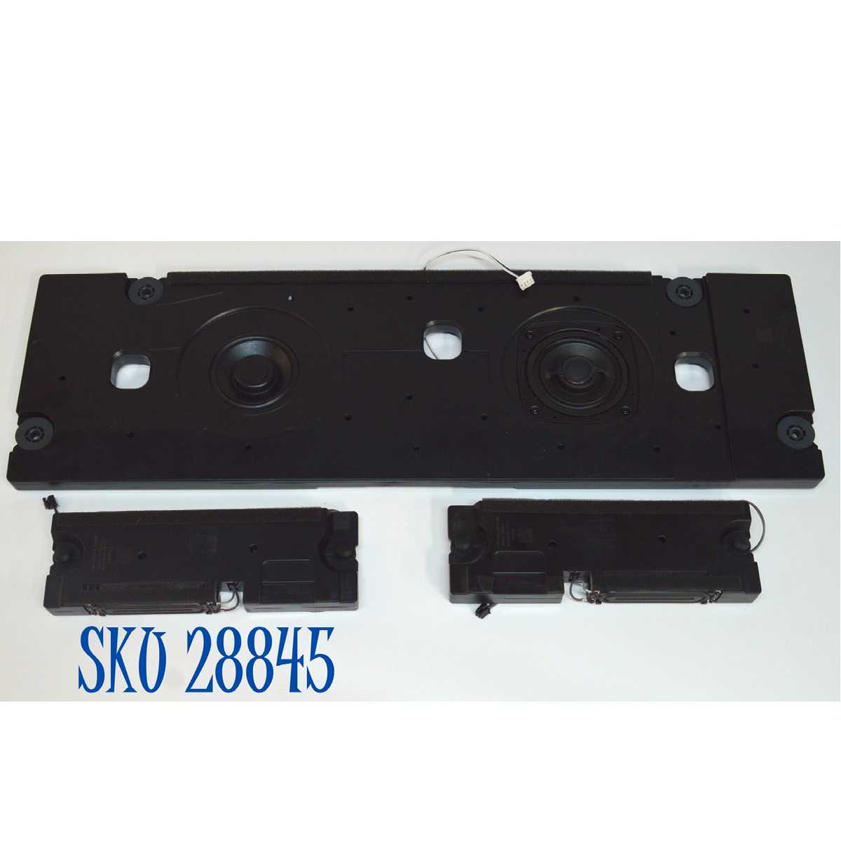 KIT DE BOCINAS ORIGINAL PARA TV TCL 3 PIEZAS / NUMERO DE PARTE G0202-000284 / SW/YX186-6 / G25A08 / G0202-000255 / SW/YX223-8R / B7021020-E1-X1 / Z25A25 / G0202-000256 / SW/YX223-8L / B7021020-E1-X2 / Z25A22 / MODELO 75QM61K