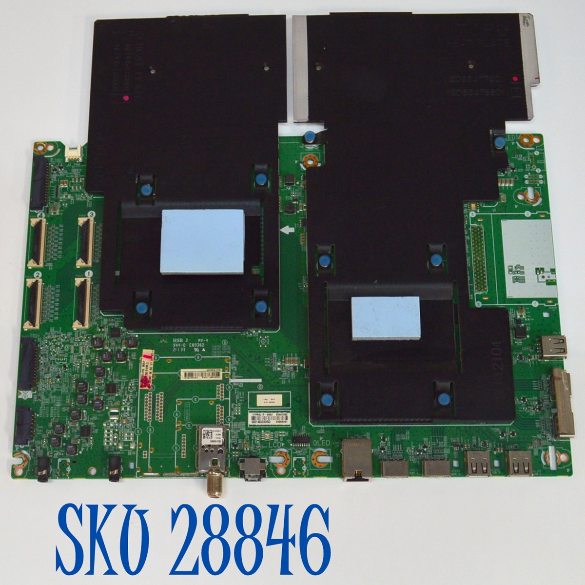 MAIN ORIGINAL PARA TV LG QNED 8K UHD HDR SMART TV / NUMERO DE PARTE EBT66778101 / 66461002 / 34004201 / 66778101 / PANEL HC650MQB-ABDA1-2141 / MODELO 65QNED99UPA / 65QNED99UPA.AUSYLJR