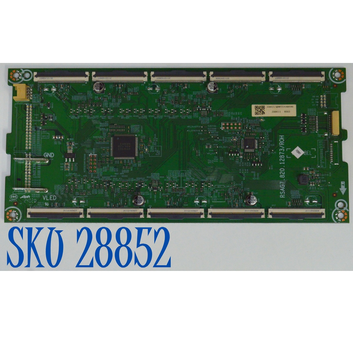 LED DRIVER ORIGINAL PARA TV HISENSE / NUMERO DE PARTE 356611 / RSAG7.820.12873/ROH / QDBFZ241KH58A / PANEL HD750H6U72-T0L4K4 / MODELO 75U8N / 75U8N 75U86LUA