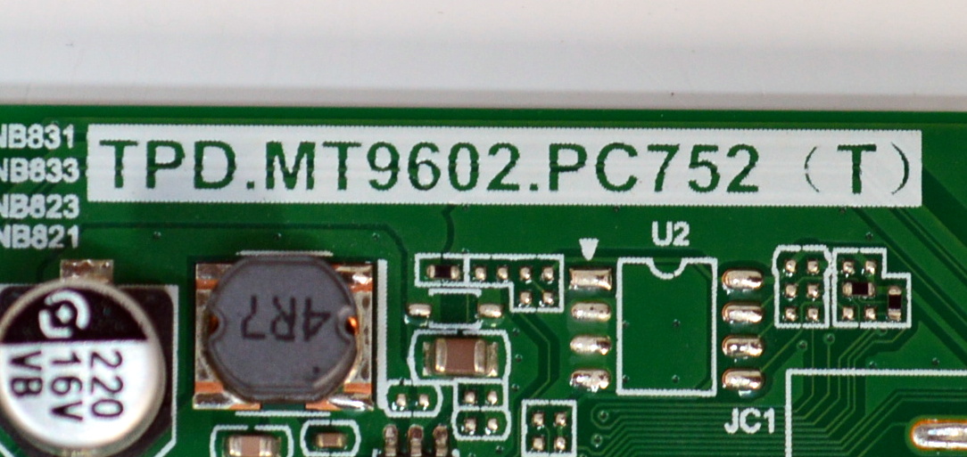 MAIN FUENTE COMBO ORIGINAL PARA TV EVL 4K UHD VIDAA / NUMERO DE PARTE 407437 / TPD.MT9602.PC752 (T) / SZCH2402-049 / 1288750 / B24030945 / DISPLAY PT650GS03-1 / MODELO 65EVLS4 - Imagen 2