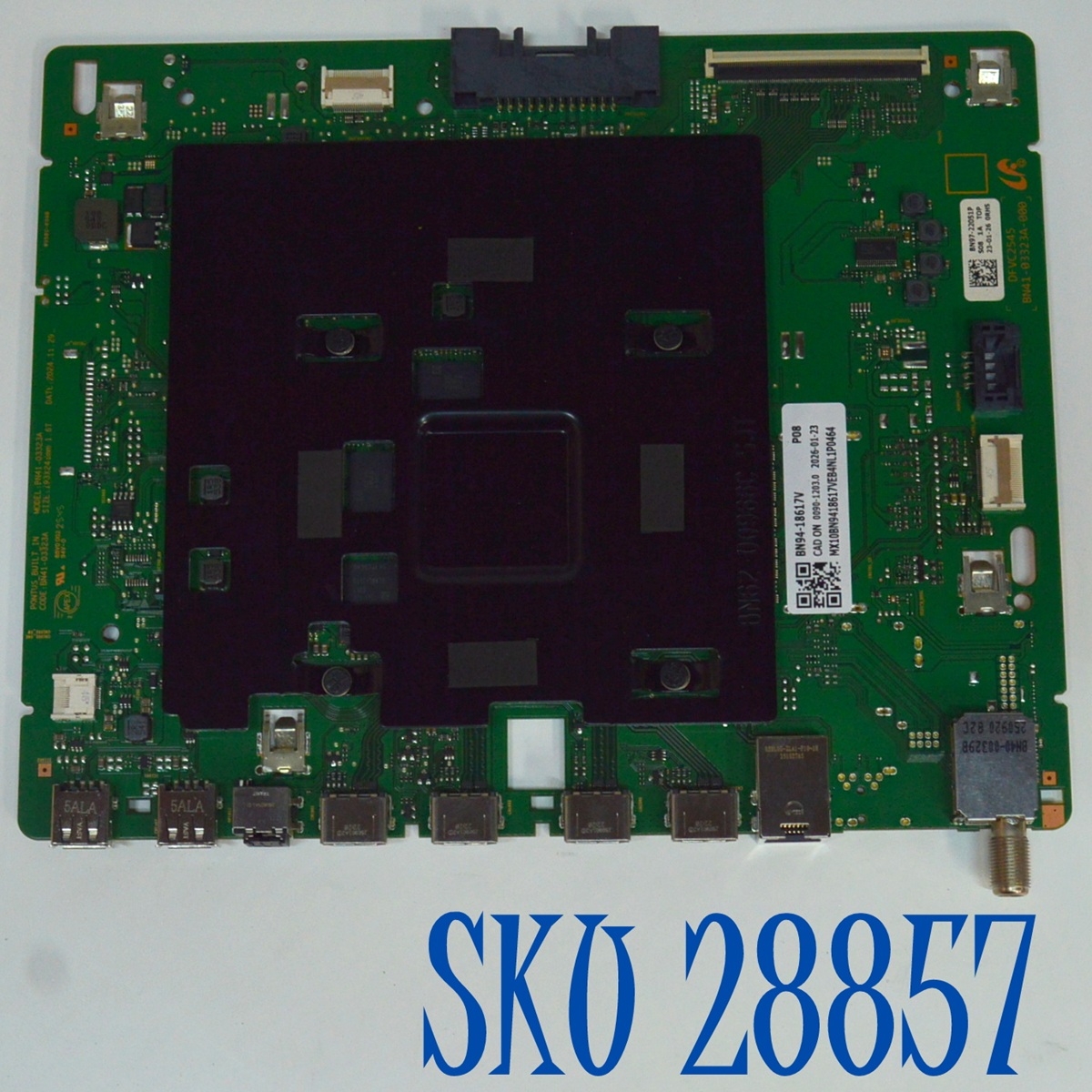 MAIN ORIGINAL PARA TV SAMSUNG QLED 4K UHD HDR SMART TV / NUMERO DE PARTE BN94-18617V / BN41-03323A / BN97-22051P / DFVC2545 / BN41-03323A-000 / BN9418617V / PANEL CY-QF075RLSV1H / DISPLAY JR745R3HD0K / MODELO QN75QN70FDFXZA / QN75QN70FDFXZA UA02