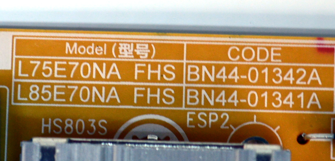 FUENTE DE PODER ORIGINAL PARA TV SAMSUNG / NUMERO DE PARTE BN44-01342A / BN4401342A / L75E70NA_FHS / PANEL CY-QF075RLSV1H / DISPLAY JR745R3HD0K / MODELO QN75QN70FDFXZA / QN75QN70FDFXZA UA02 - Imagen 3