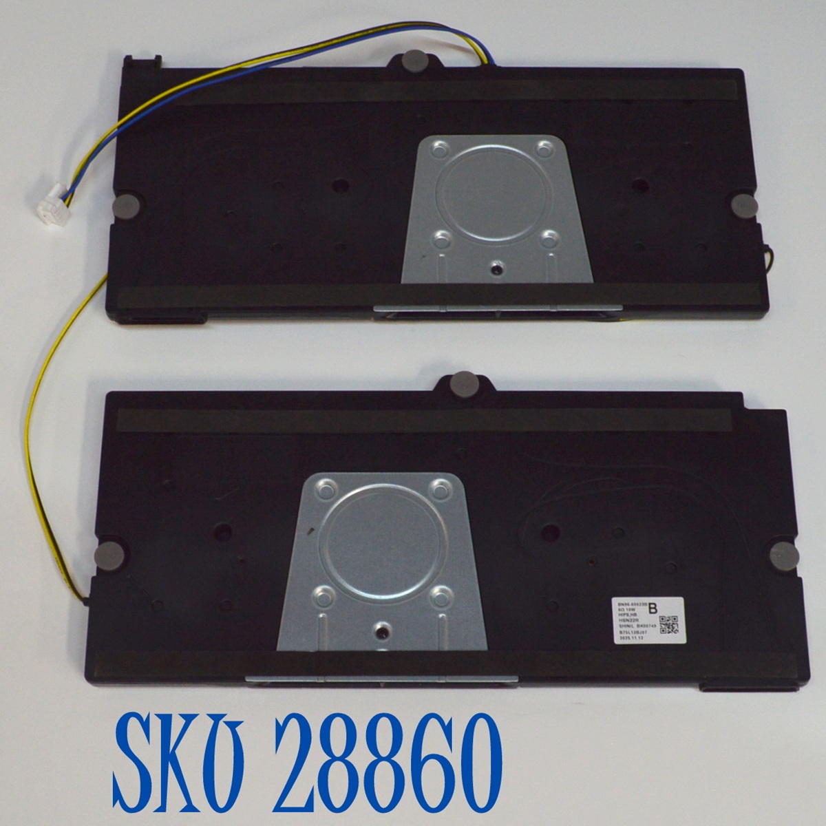 KIT DE BOCINAS ORIGINAL PARA TV SAMSUNG 2 PIEZAS / NUMERO DE PARTE BN96-60623B / BN63-21517A / BN63-21520A / BN9660623B / MODELO QN75QN70FDFXZA
