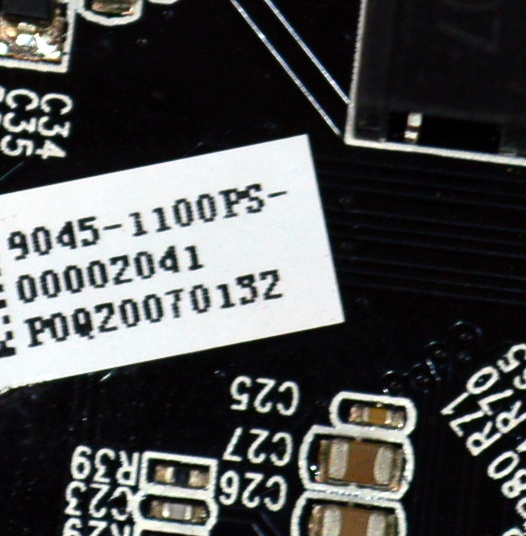 TARJETA ORIGINAL DE CONEXION/PLACA DE ACOPLAMIENTO TOUCHVIEW / NUMERO DE PARTE 9045-1100PS / 9045-1100PS-00002041 / P0Q20070152 / 4710-000001-A2233K01 / PANEL K650WDG1 / DISPLAY LC650EQQ (SM)(A3) / MODELO TVULTRA65 - Imagen 2
