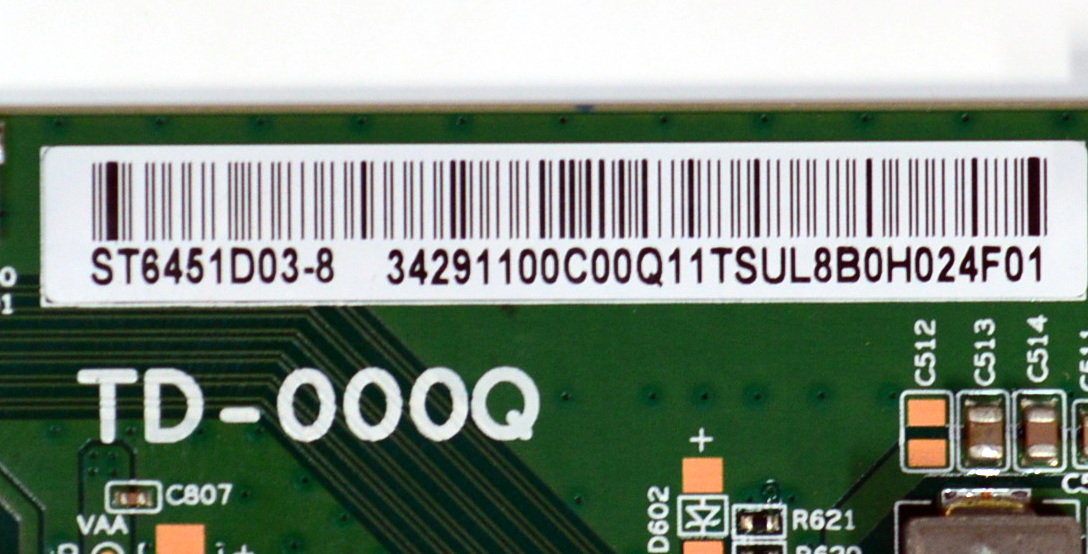 T-CON ORIGINAL PARA TV SONY / NUMERO DE PARTE 34291100C00Q / TD-000Q / ST6451D03-8 / 34291100C00Q11T / PANEL YDCM065CCS11 / DISPLAY ST6451D03-8 VER.3.5 / MODELO KD-65X85K / KD65X85K - Imagen 2