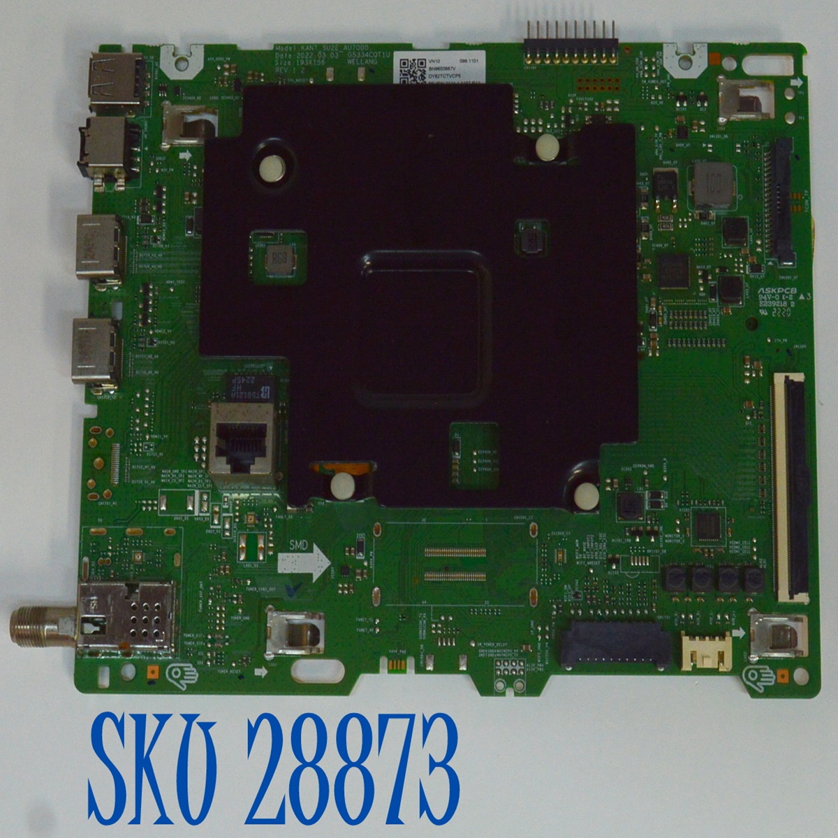 MAIN ORIGINAL PARA TV SAMSUNG 4K UHD HDR SMART TV / NUMERO DE PARTE BN96-50987V / KANT_SU2E_AU7000 / G5334CQT1U / BN9650987V / PANEL CY-BT050HGCVJH / DISPLAY PT500GS02-1 / MODELO UN50TU7000FXZA / UN50TU7000FXZA XH16