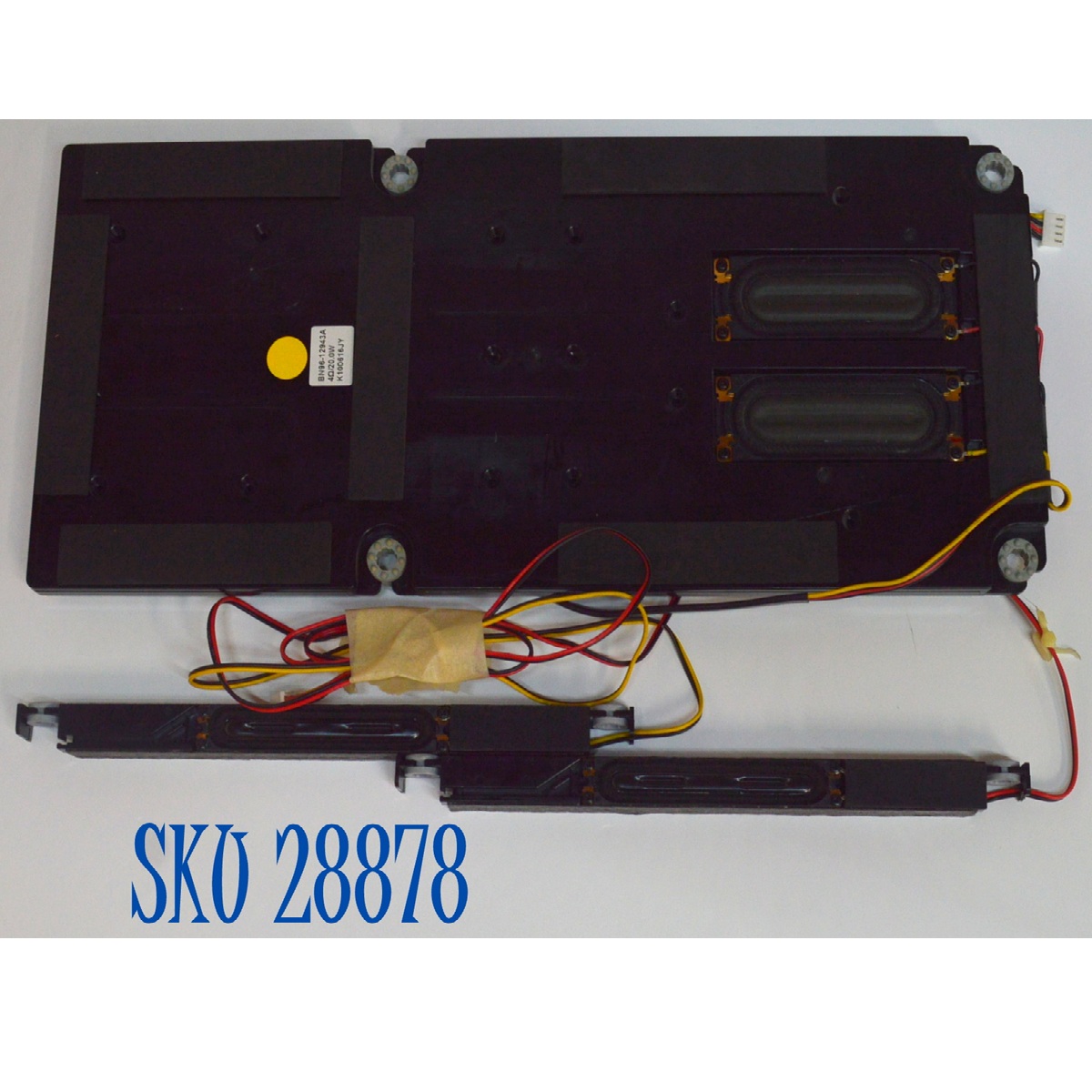 KIT DE BOCINAS ORIGINAL PARA TV SAMSUNG 3 PIEZAS / NUMERO DE PARTE BN96-12943A / K100616JY / BN9612943A / MODELO UN40C7000WFXZA