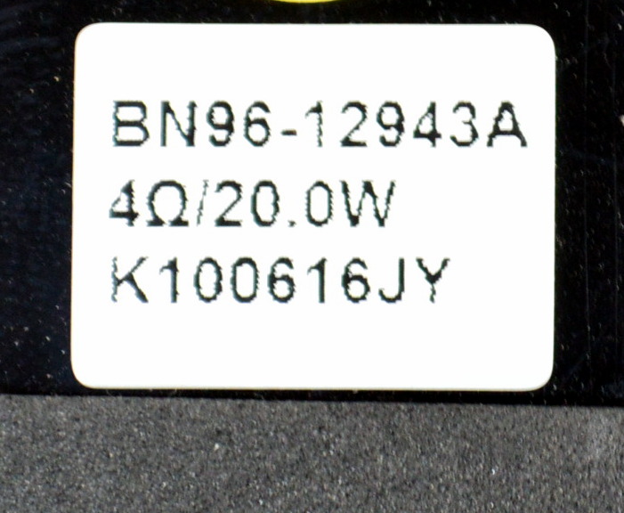 KIT DE BOCINAS ORIGINAL PARA TV SAMSUNG 3 PIEZAS / NUMERO DE PARTE BN96-12943A / K100616JY / BN9612943A / MODELO UN40C7000WFXZA - Imagen 2