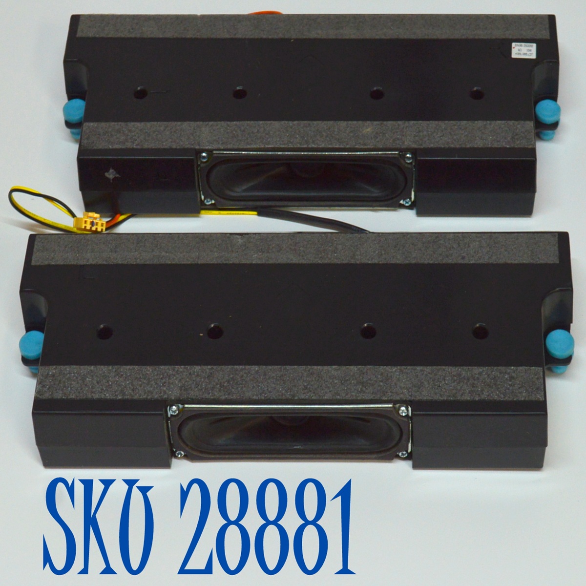 KIT DE BOCINAS ORIGINAL PARA TV SAMSUNG 2 PIEZAS / NUMERO DE PARTE BN96-35006E / K65L06SJ27 / BN9635006E / MODELO UN55JS7000FXZA