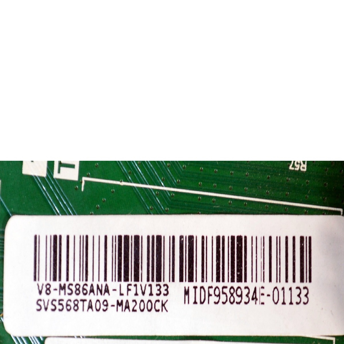MAIN ORIGINAL PARA TV EVL 4K UHD VIDAA / NUMERO DE PARTE SVS568TA09-MA200CK / T.MS6586.U782 / 1MS586C2ISA / V8-MS86ANA-LF1V133 / DISPLAY LC550EGY (SK)(M3) / MODELO 55EVLS4 - Imagen 3