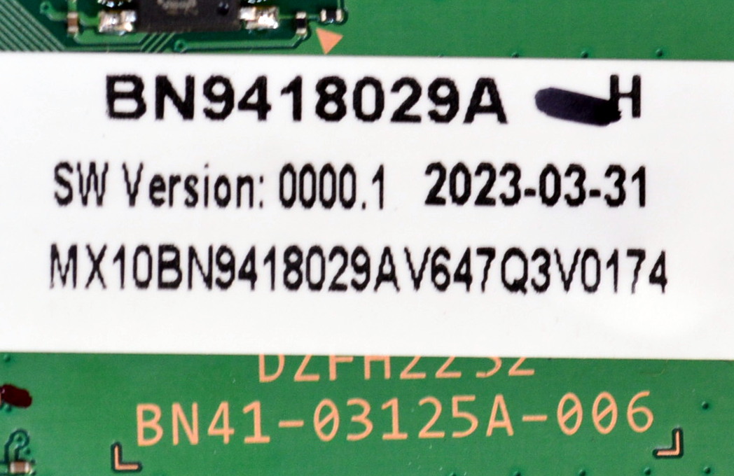 LED DRIVER ORIGINAL PARA TV SAMSUNG / NUMERO DE PARTE BN94-18029A / BN41-03125A / BN41-03125A-006 / DZFH2232 / BN97-20416A / PANEL CY-TC085JMEV1H / DISPLAY HV850SUB-S1A / MODELO QN85QN850CFXZA / QN85QN850CFXZA BA01 - Imagen 2