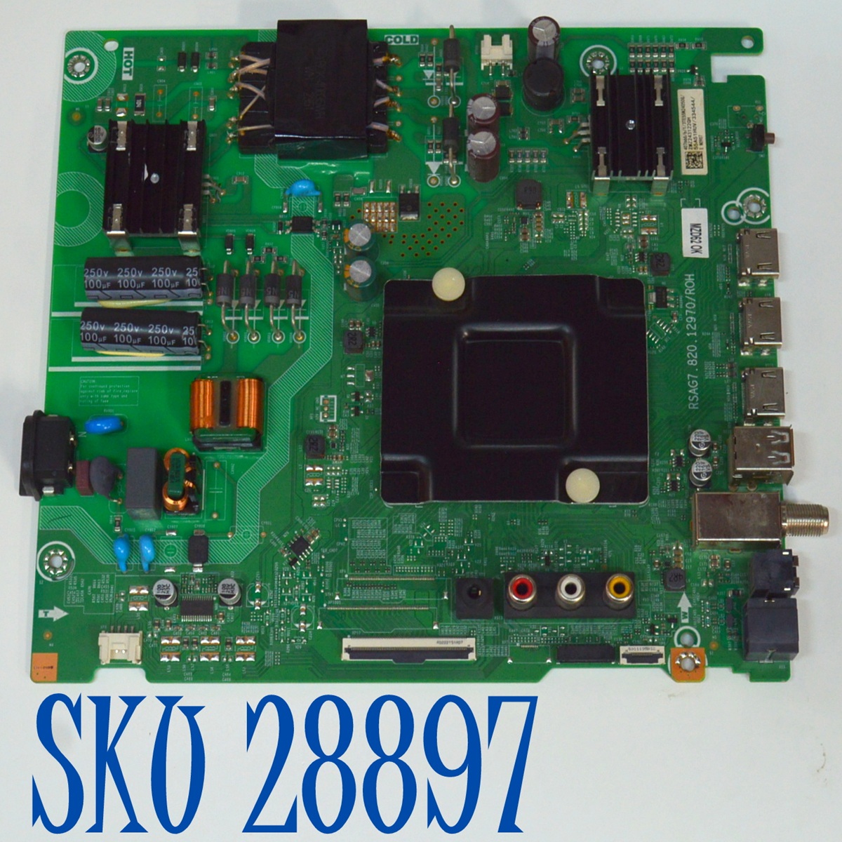 MAIN FUENTE COMBO ORIGINAL PARA TV HISENSE 4K UHD HDR VIDAA / NUMERO DE PARTE 407666 / RSAG7.820.12970/ROH / 55A51HUV / 334544 / N24050G / PANEL HD550H1U71-T0L3 / DISPLAY HF550QUB-F20 / MODELO 55A6KV / 55A6KV 55A51HUV