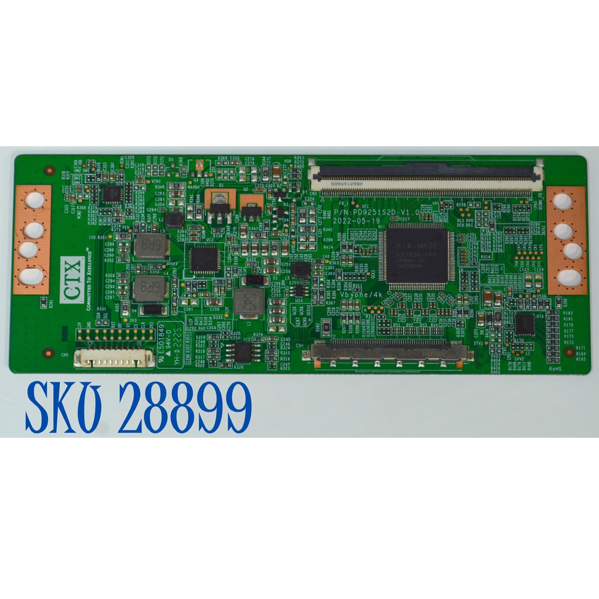 T-CON ORIGINAL PARA TV HISENSE / NUMERO DE PARTE CC700PV2D / CC700PV2D.4K / PD9251S2D-V1.0 / 2201PDBH201 / 4071701756 / PANEL HD700X1U92-TAL1B2 / DISPLAY CC700PV2D / MODELO 70A65H / 70A65H 70A51HUA