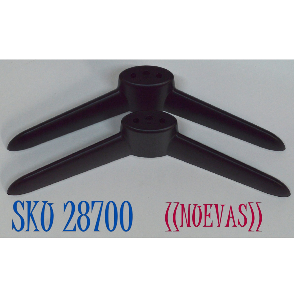 KIT DE BASES ORIGINAL NUEVAS PARA TV 2 PIEZAS