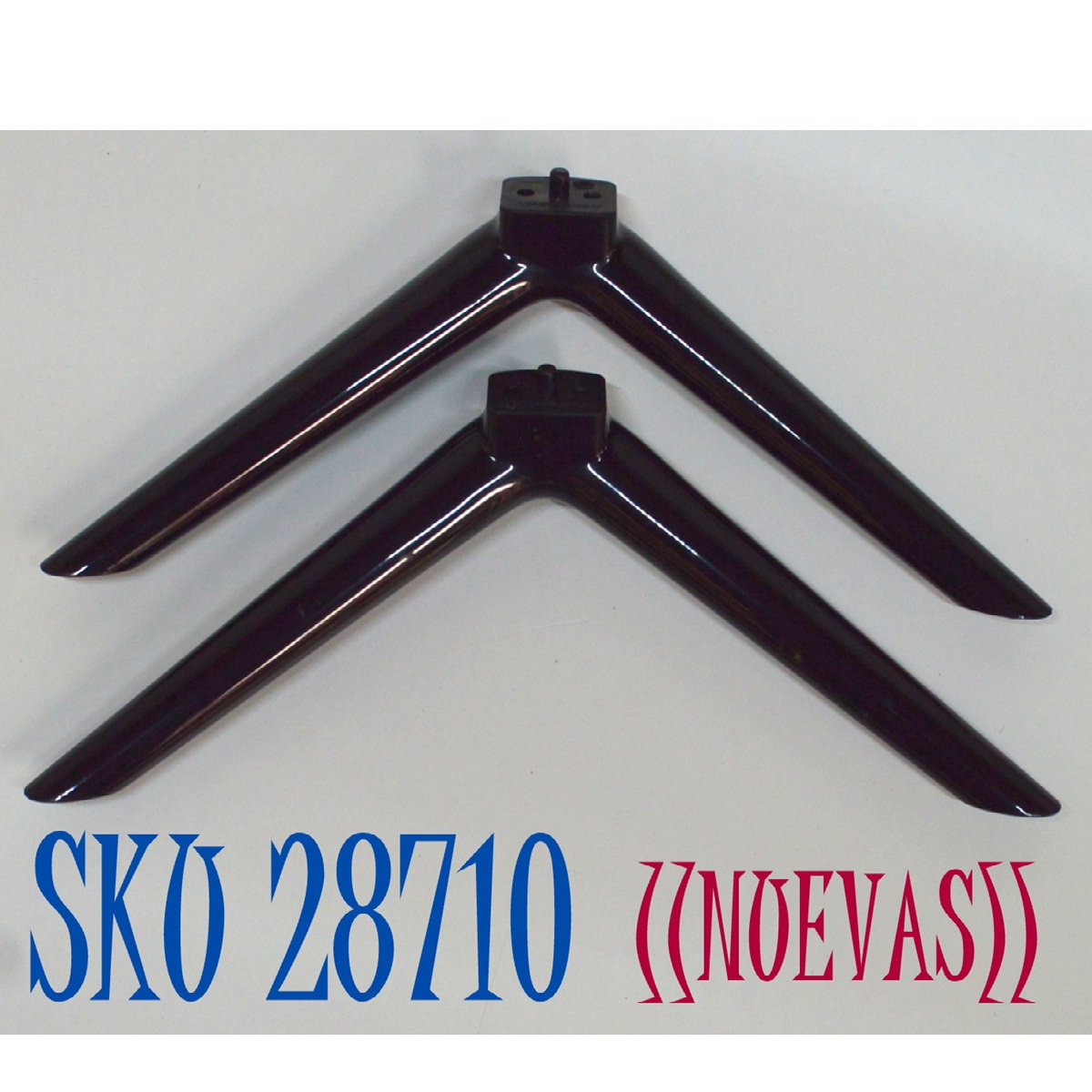 KIT DE BASES ORIGINAL NUEVAS PARA TV WESTINGHOUSE / ELEMENT / 2 PIEZAS / NUMERO DE PARTE LD4260 / MODELO WR43UX4019 / WR43UT4009 / E4AA43R