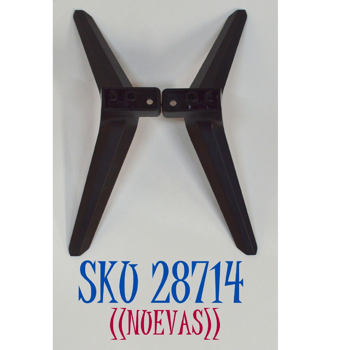 KIT DE BASES ORIGINAL NUEVAS PARA TV VIZIO 2 PIEZAS / NUMERO DE PARTE P34T3549 / P34T3549XRD01CC / MODELO V435-H1 / V435-H11 / V435-J01