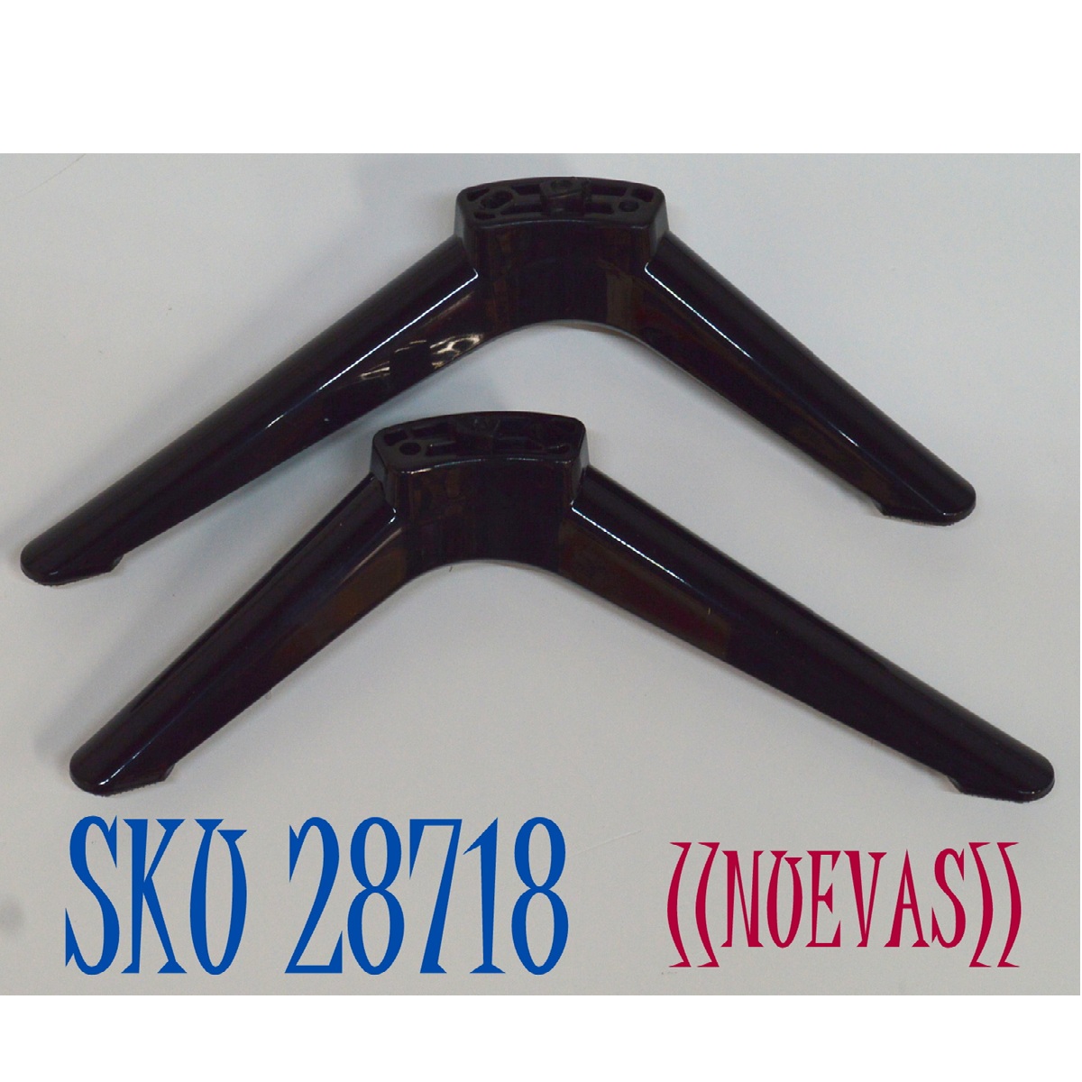 KIT DE BASES ORIGINAL NUEVAS PARA TV OK / ACONATIC / 2 PIEZAS / NUMERO DE PARTE XYD18007 / 1110-4000340 / 270205011680 / 200425-012806 / MODELO ODL 32761HN-TAB 32" / 32761HN-TAB 32" / ODL 32760HN-TAB 32" / 32760HN-TAB 32" / 32HA502AN