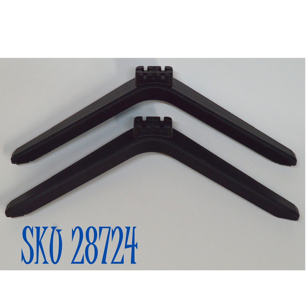 KIT DE BASES ORIGINAL PARA TV RCA 2 PIEZAS / NUMERO DE PARTE A114 / D50/D55 / MODELO RLDED5098-B-UHD 50"/ RNSMU5036 50" / 55"