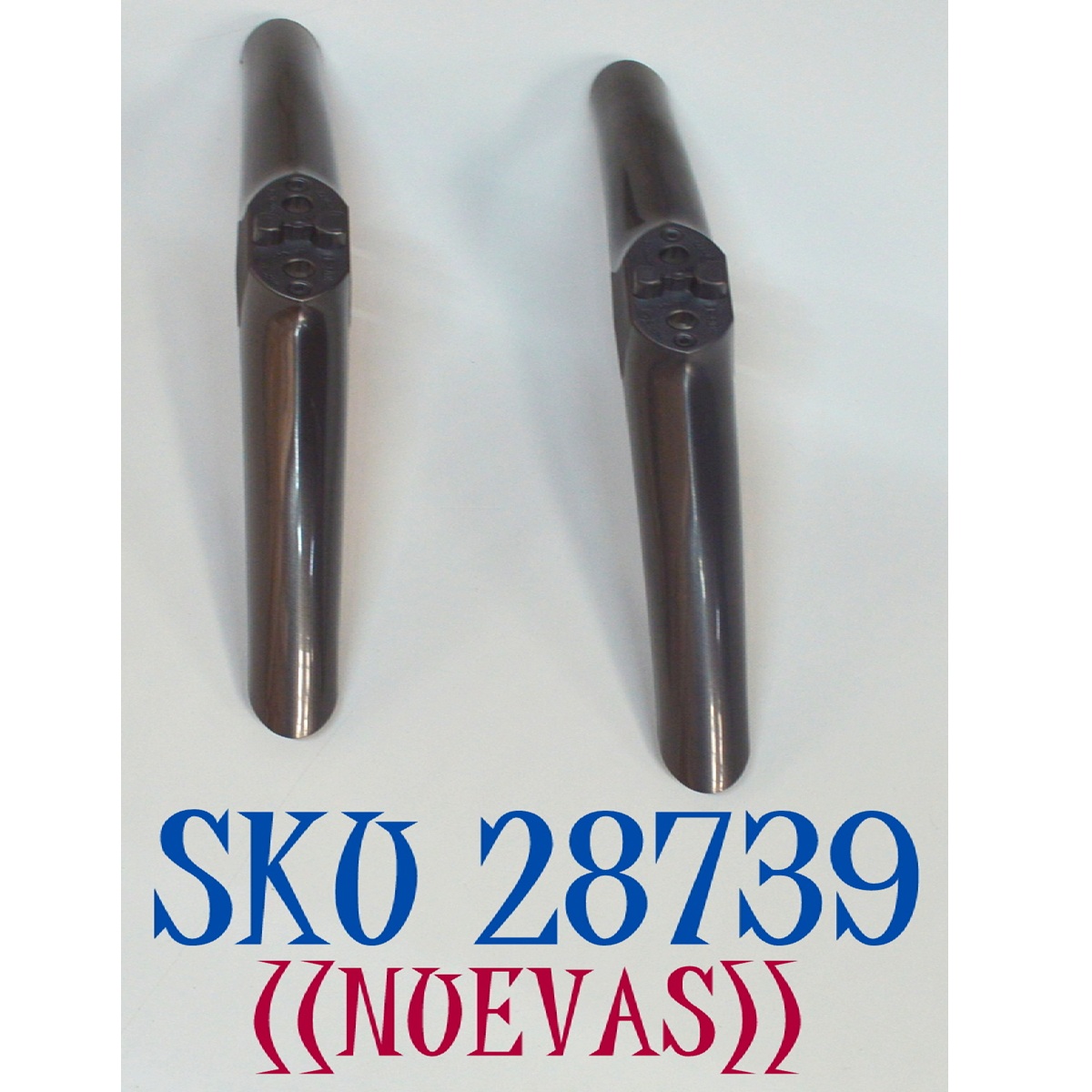 KIT DE BASES ORIGINAL NUEVAS PARA TV EVVOLI 2 PIEZAS / NUMERO DE PARTE 56-400P80-0 / 56400P800H8Z2G / H8G / HQG / MODELO 43EV100 / 43EV100D