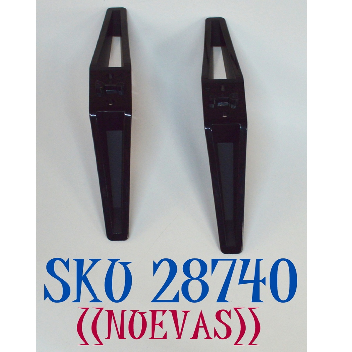 KIT DE BASES ORIGINAL NUEVAS PARA TV PHILIPS 2 PIEZAS / NUMERO DE PARTE 56-4PF1F / 56-4PF1FR-0HQH / 56-4PF1FL-0HQH / 566PF1FR0HQ6RH / 564PF1FL0HQ6RH