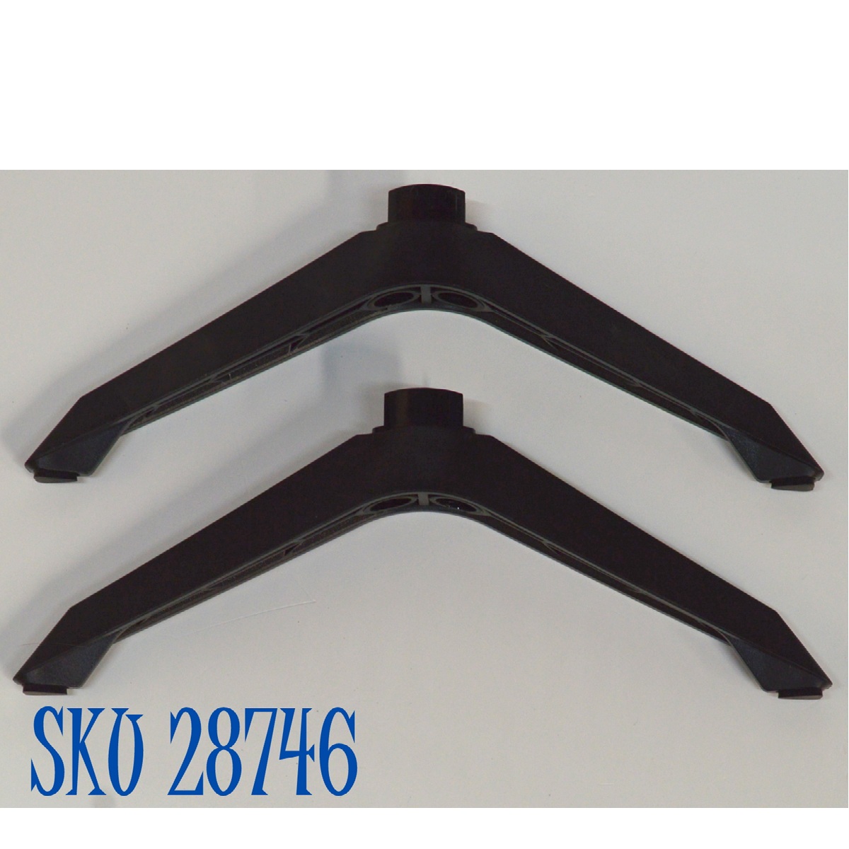 KIT DE BASES ORIGINAL PARA TV VIZIO 2 PIEZAS / NUMERO DE PARTE HF210174 / MODELO D32F-J04 / D32H-J04
