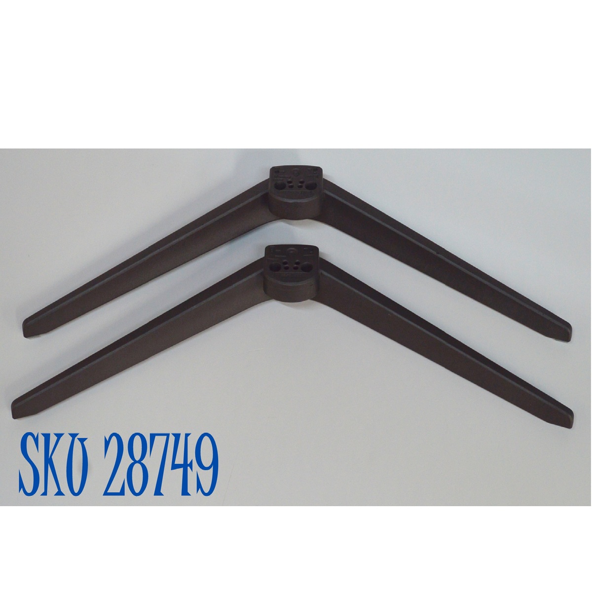 KIT DE BASES ORIGINAL PARA TV TCL 2 PIEZAS / NUMERO DE PARTE 68-771560 / 68-771560-0ZR / 68-771560-1ZR / MODELO 55C641 / 55P715 / 55P728 / 55DP608 / 65Q650G / 65Q670G / 65P615X1 / 65C649