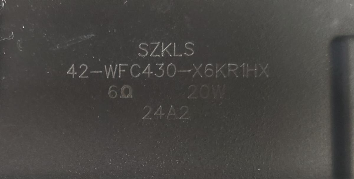 KIT DE BOCINAS ORIGINAL PARA TV PHILIPS 2 PIEZAS / NUMERO DE PARTE 42-WFC430-X6KL1HX / 6Ω / 10W  / 23L6 (L) / 24A2 (R)  / SZKLS  / MODELOS 65PUL7973/F7 - Imagen 3