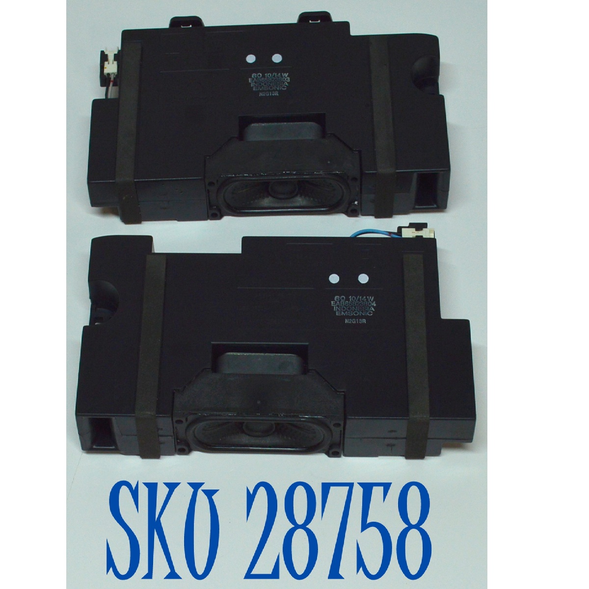 KIT DE BOCINAS ORIGINAL PARA TV LG 2 PIEZAS / NUMERO DE PARTE EAB65823803 / EAB65823804 / 48A1 / U7BB141 / U7BB142 / MODELO OLED48A2PUA