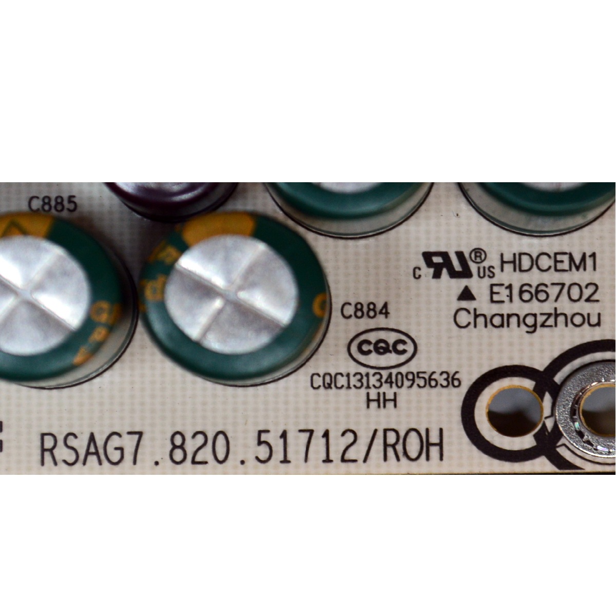 FUENTE DE PODER ORIGINAL PARA TV HISENSE / NUMERO DE PARTE 424263 / RSAG7.820.51712/ROH / 51712-S / CQC13134095636 / HDCEM1 / PANEL HD750J3U63-T0L6 / DISPLAY PT750GT02-8 / MODELO 75U65QFC / 75U65QFC 75U61QUF - Imagen 3