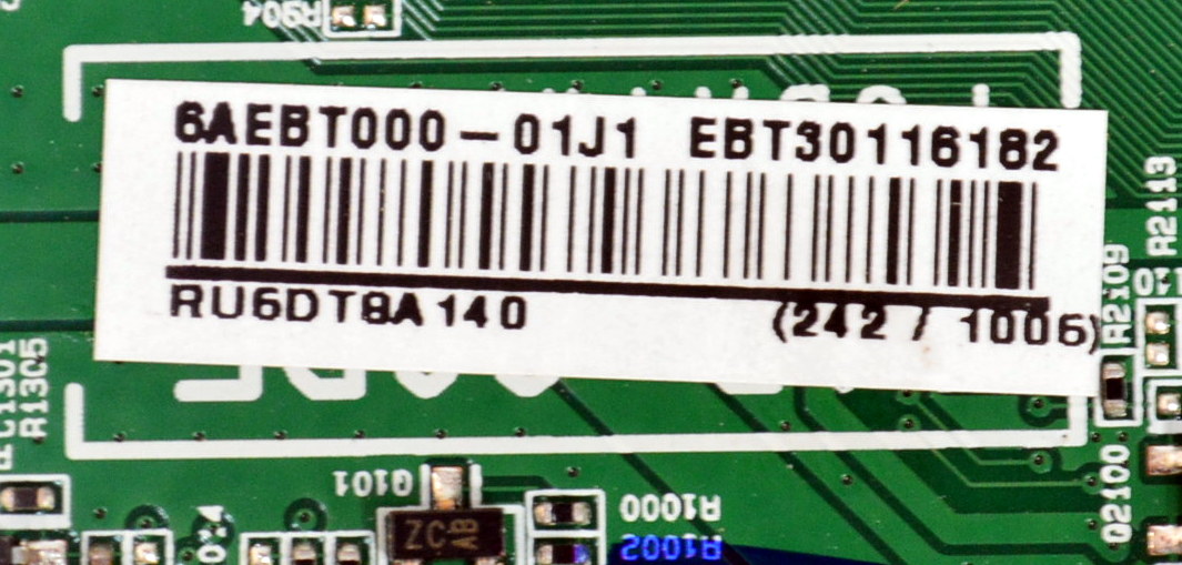 MAIN ORIGINAL PARA TV LG / NUMERO DE PARTE EBT30116182 / EAX70337404 / EAX70337404(1.1) / 30116182 / PANEL NC55DQG-VHPH1 / PT550GT07-3 VER.1.0 / MODELO 55UA7700AUA / 55UA7700AUA.BUSSLKR - Imagen 3