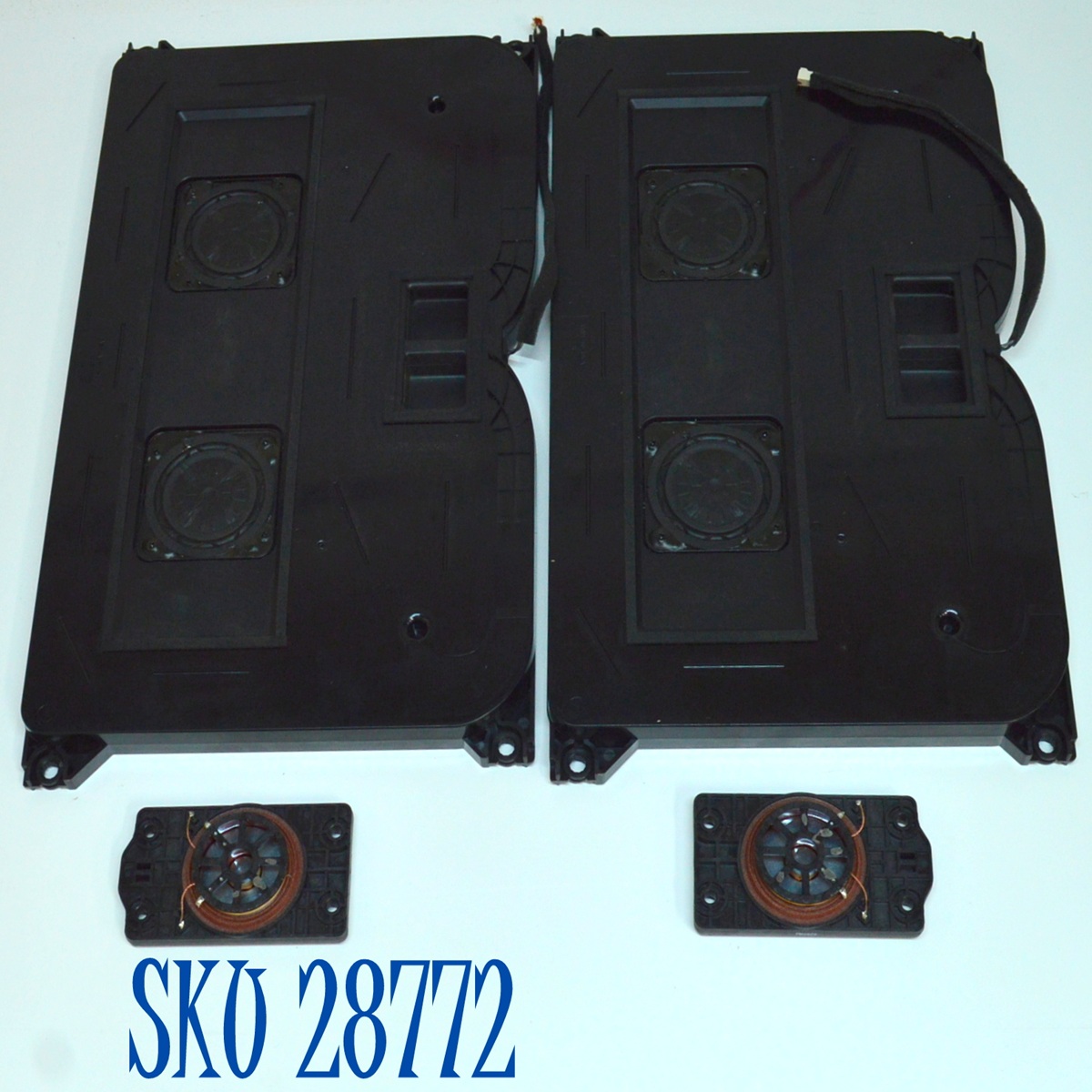 KIT DE BOCINAS ORIGINAL PARA TV SONY 4 PIEZAS / NUMERO DE PARTE 1016354 / 102393811 / MODELO K-65XR80CM2