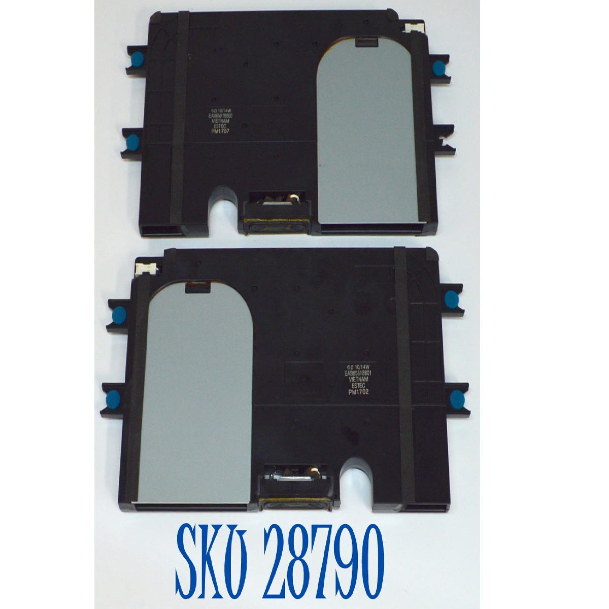 KIT DE BOCINAS ORIGINAL PARA TV LG 2 PIEZAS / NUMERO DE PARTE EAB65818801 / EAB65818802 / MODELO 55NANO80SPA / 55NANO80SPA.BWMYLJR