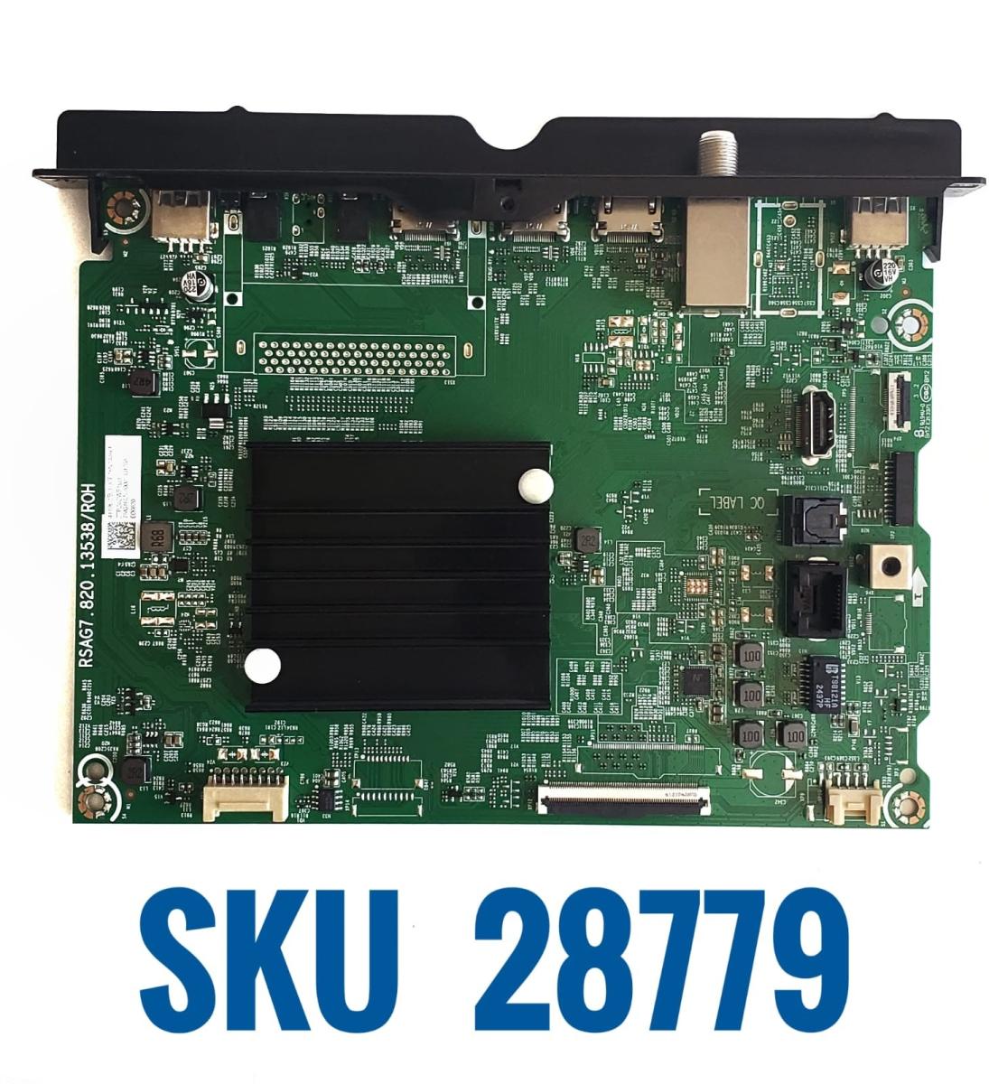MAIN ORIGINAL PARA TV HISENSE 4K UHD VIDAA / NUMERO DE PARTE 411962 / RSAG7.820.13538/ROH / 75A51HUV(1000) / N24460F / PANEL HD750H1U71-T0L8B1/R / DISPLAY HV750QUB-F92 / MODELO 75A6NV / 75A6NV 75A51HUV