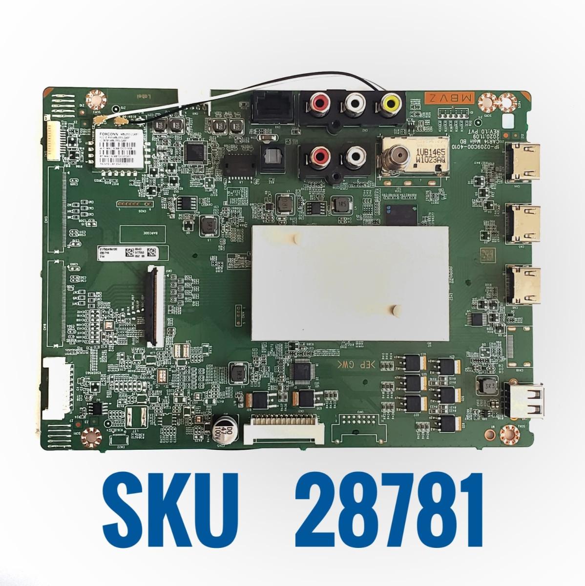 MAIN ORIGINAL PARA SMART TV VIZIO 4K RESOLUCION NUMERO DE PARTE 0175CARA100 / 1P–0209C00-4010 /  DISPLAY JR745R3HA2Y  / MARCA VIZIO / MODELO M75Q6-J03