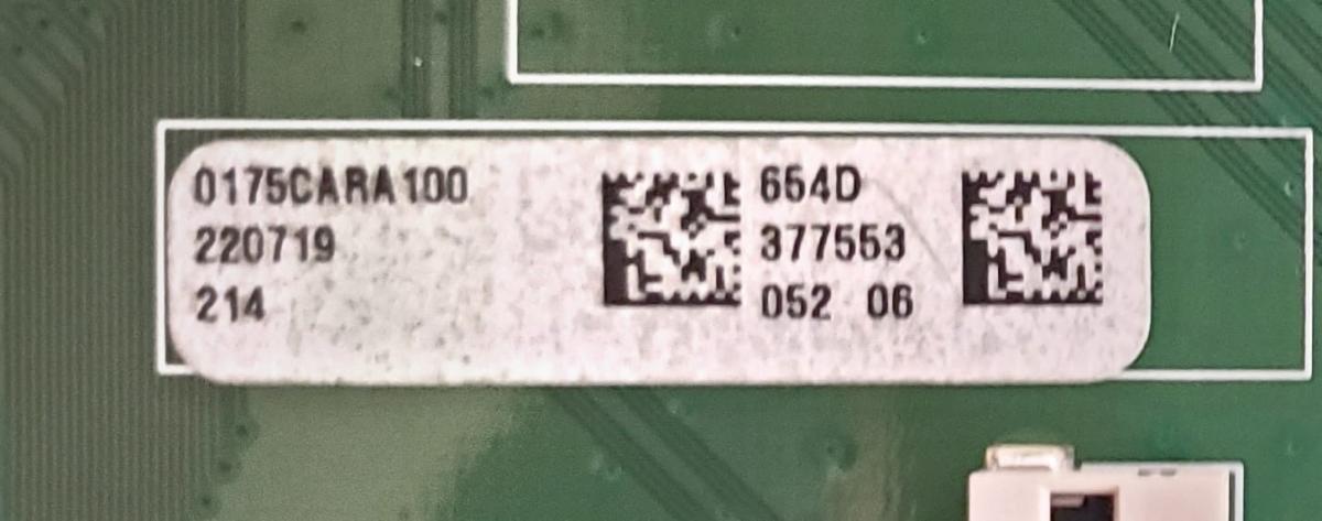 MAIN ORIGINAL PARA SMART TV VIZIO 4K RESOLUCION NUMERO DE PARTE 0175CARA100 / 1P–0209C00-4010 /  DISPLAY JR745R3HA2Y  / MARCA VIZIO / MODELO M75Q6-J03 - Imagen 2