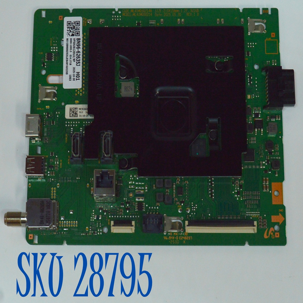 MAIN ORIGINAL PARA TV SAMSUNG 4K UHD HDR SMART TV / NUMERO DE PARTE BN96-62635J / ML41M050214A / ML41M050214 / BN9662635J / PANEL CY-BF050HGAV6H / DISPLAY T500QVN04.K / MODELO UN50U8000FDXZA / UN50U8000FDXZA AF36
