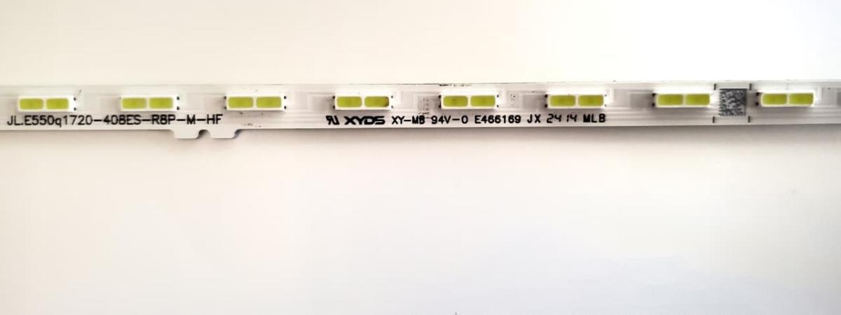 KIT DE LED'S PARA TV SAMSUNG ((2 PIEZAS)) / NUMERO DE PARTE  JL.E550q1720-408ES-R8P-M-HF / PANEL  CY-NC055HGHVYH / DISPLAY SG5461D11-2 VER.2.1/ MARCA SAMSUNG / MODELO LH55QMCEBGCXGO / - Imagen 2